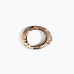 Dinosaur Designs SBRCKSML Small Rock Bangle CAPPUCCINO.
