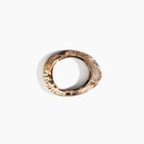 Dinosaur Designs SBRCKSML Small Rock Bangle CAPPUCCINO.