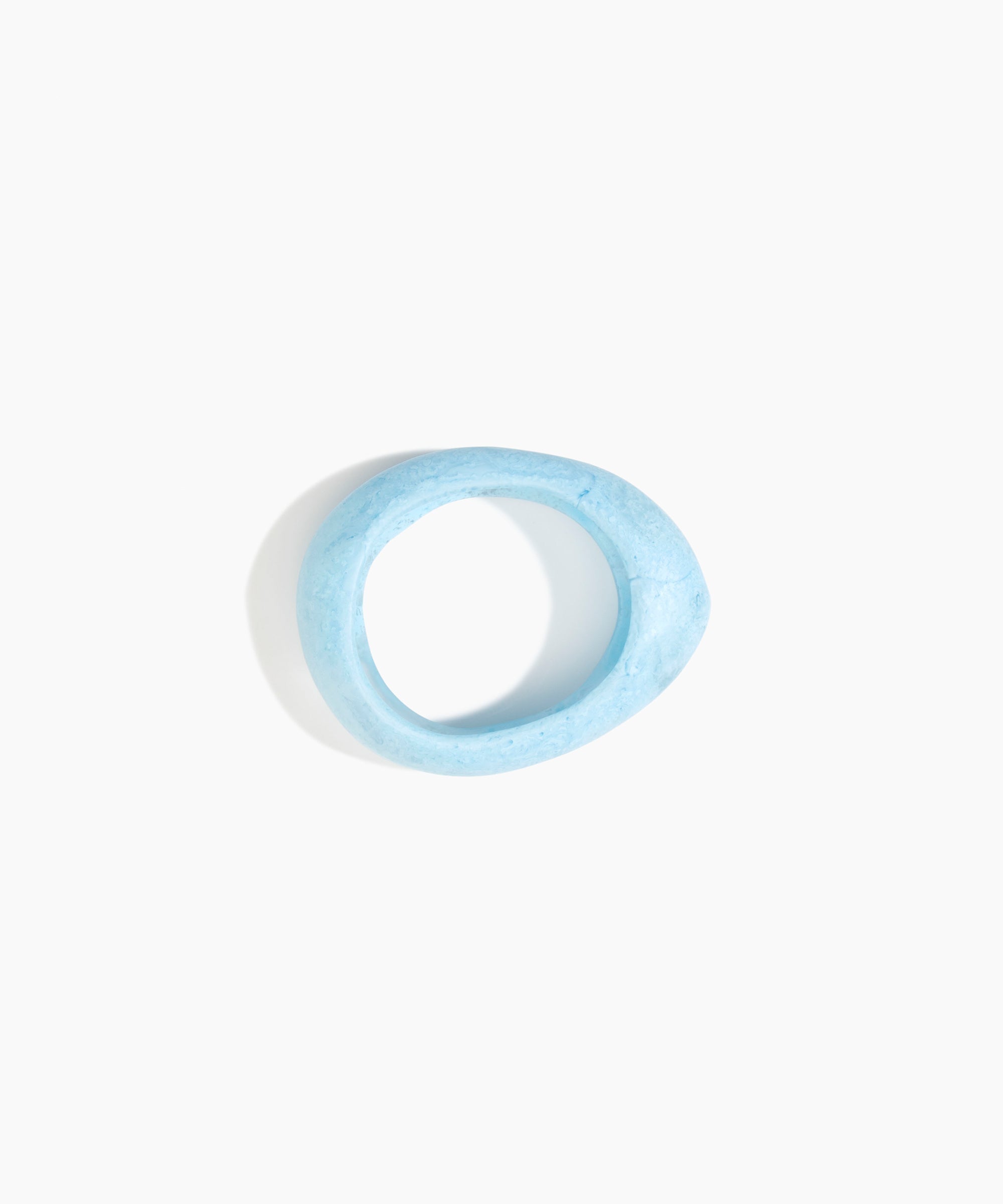 Dinosaur Designs SBRCKSML Small Rock Bangle POOL.