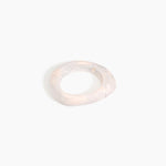 Dinosaur Designs SBRCKSML Small Rock Bangle ROSE SWIRL