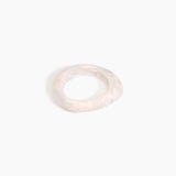 Dinosaur Designs SBRCKSML Small Rock Bangle ROSE SWIRL.
