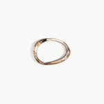 Dinosaur Designs SBRCKWBN Rock Wishbone Bangle CAPPUCCINO.