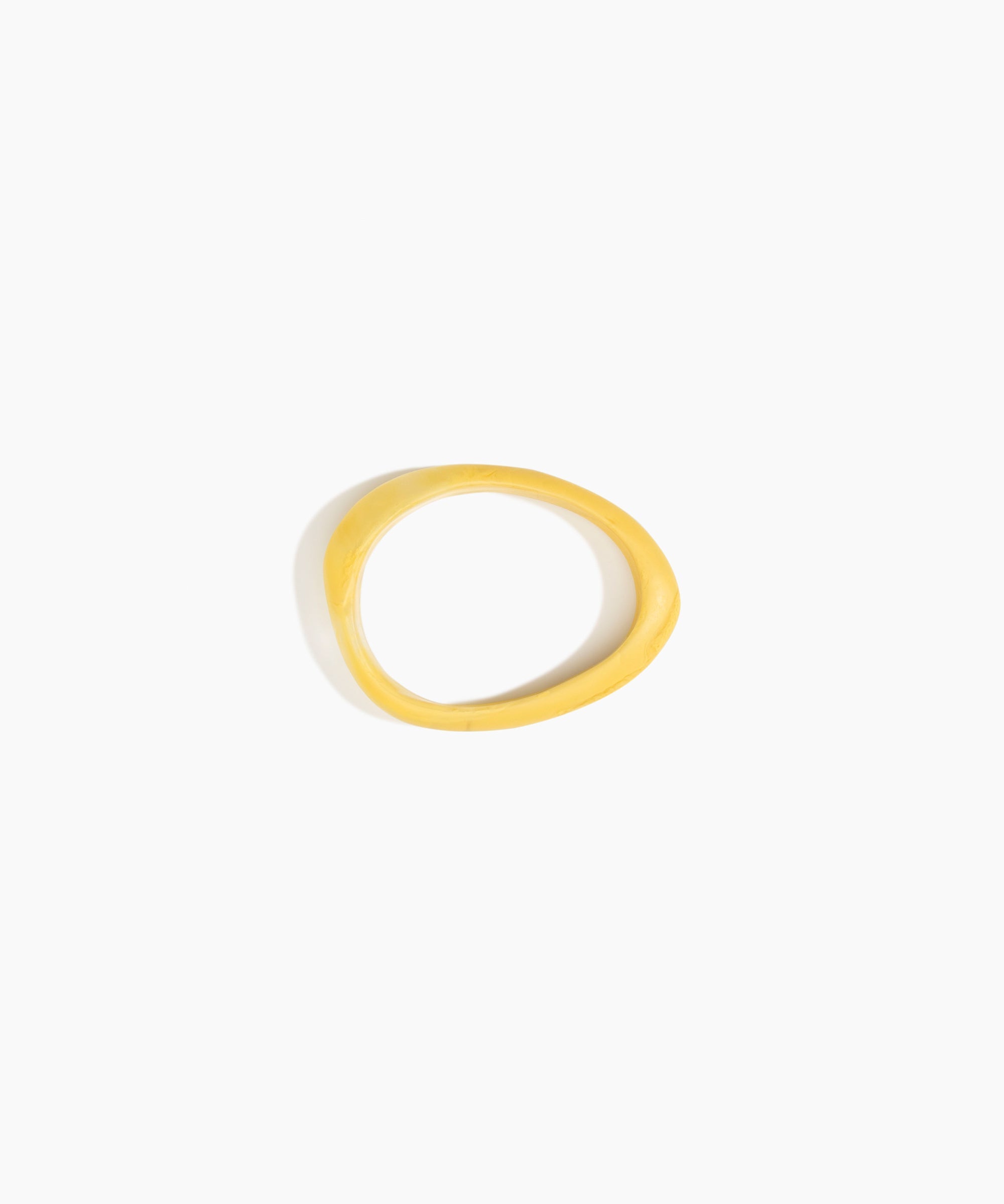 Dinosaur Designs SBRCKWBN Rock Wishbone Bangle POLLEN.
