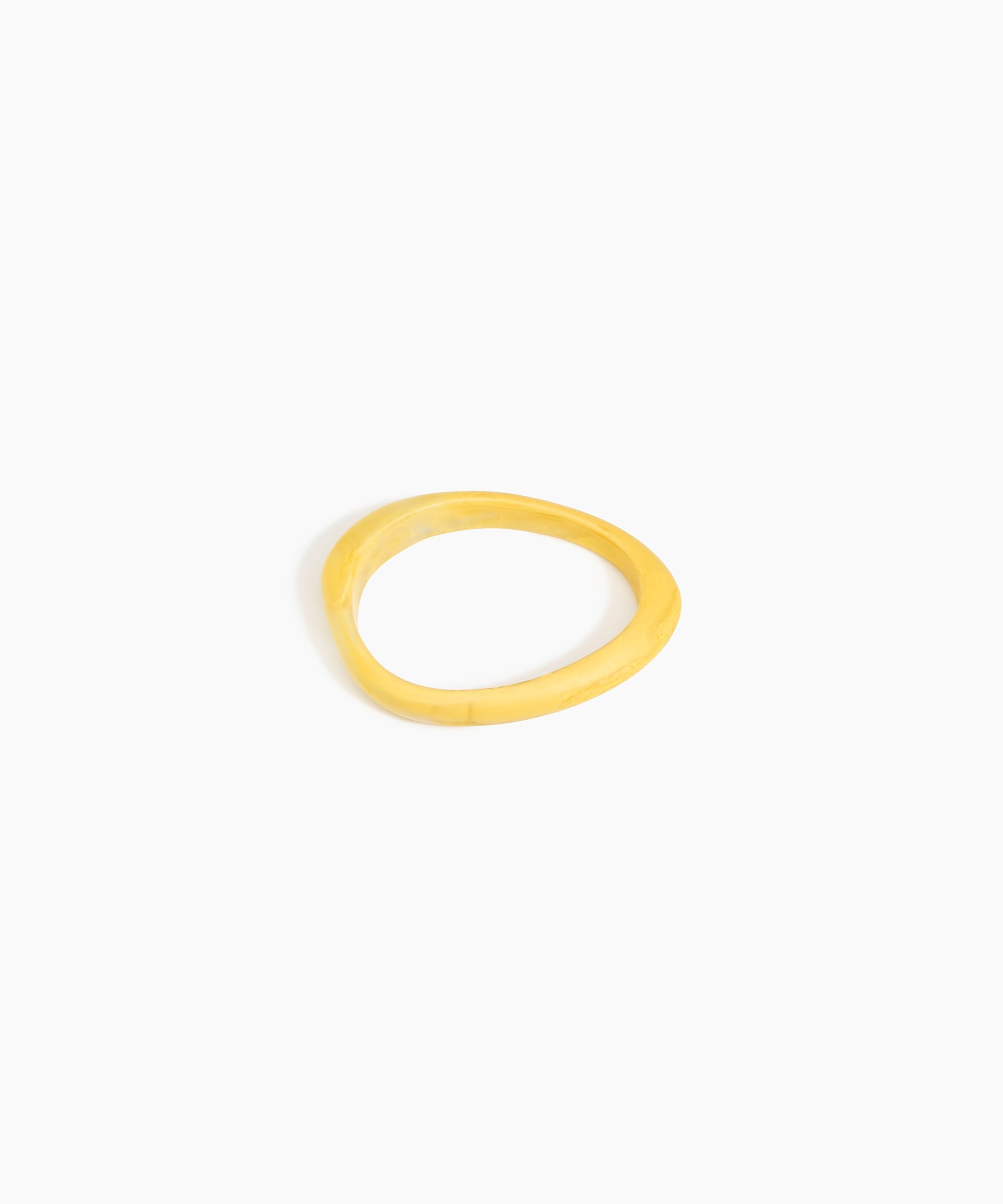 Dinosaur Designs SBRCKWBN Rock Wishbone Bangle POLLEN..