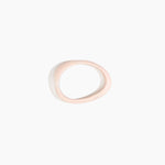 Dinosaur Designs SBRCKWBN Rock Wishbone Bangle ROSE SWIRL.