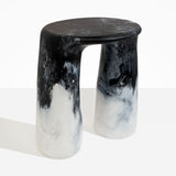 Dinosaur Designs TABRCKTOW Rock Tower Table SLATE