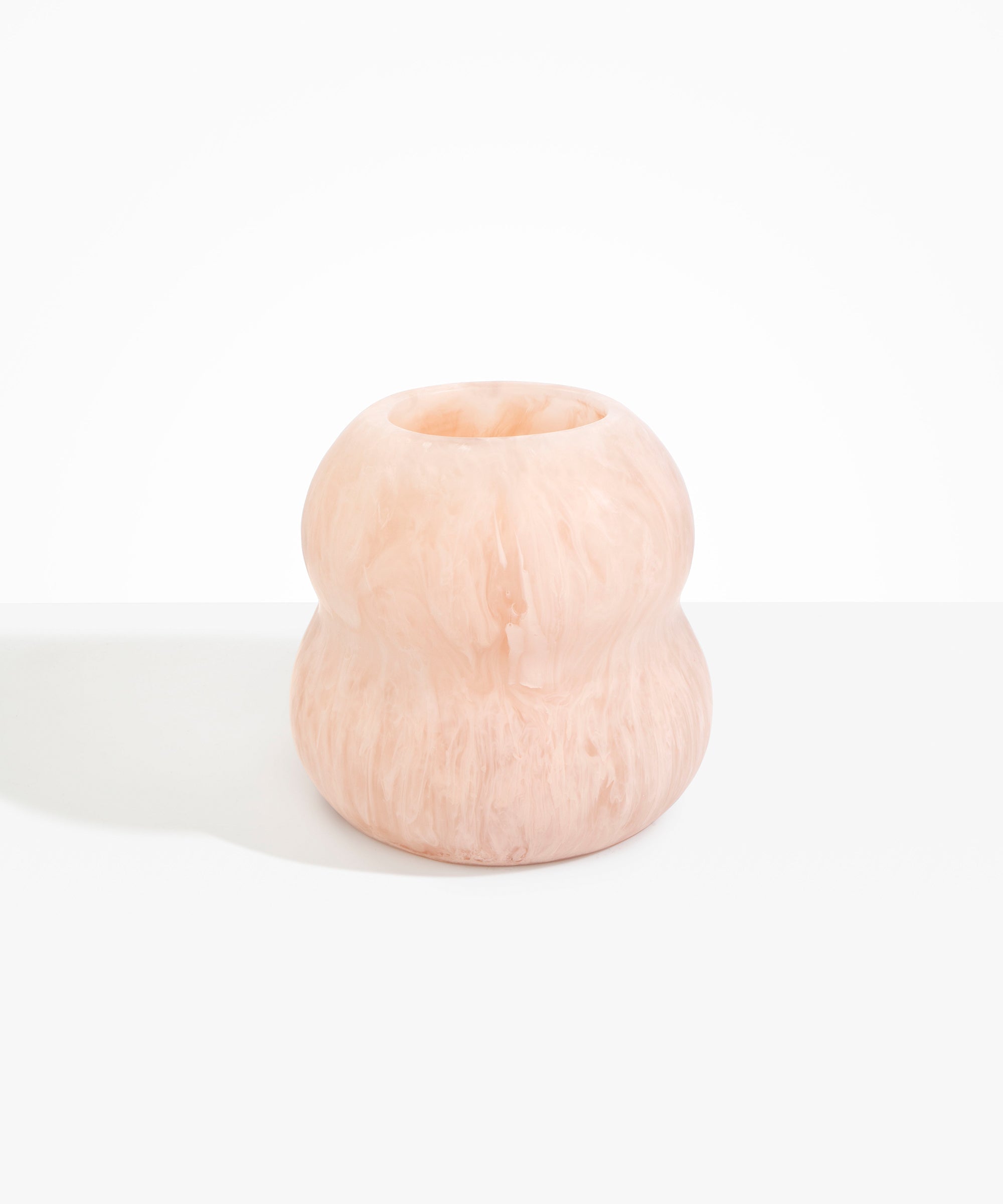 Dinosaur Designs VASBEEHLGE large beehive vase ROSE SWIRL ..