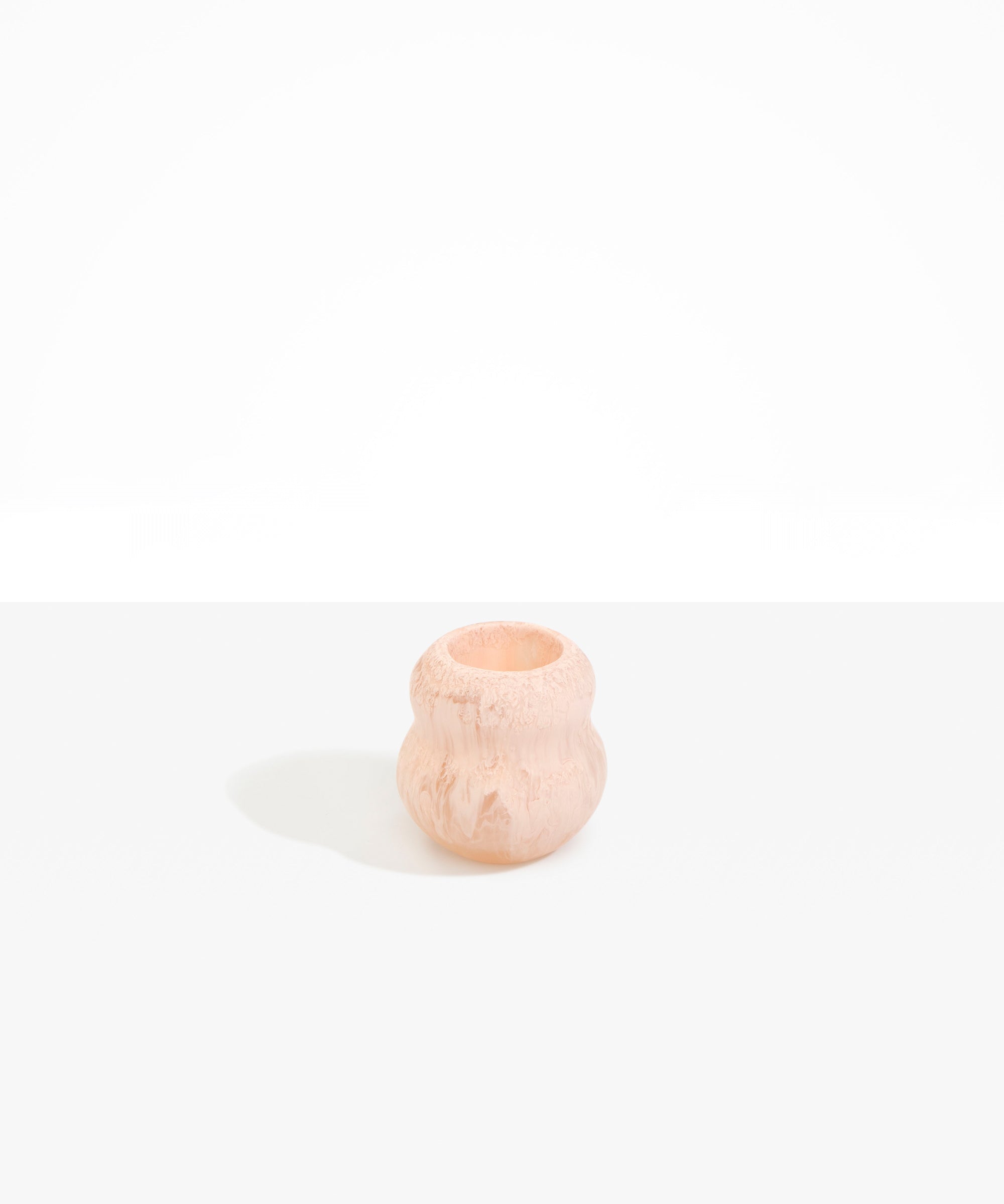 Dinosaur Designs VASBEEHSML small beehive vase ROSE SWIRL 
