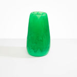 Dinosaur Designs Grand Pebble Vase in Leaf Colour resin.