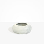 Dinosaur Designs VASRCKFLT Flat Rock Vase CLOUD