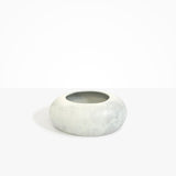 Dinosaur Designs VASRCKFLT Flat Rock Vase CLOUD