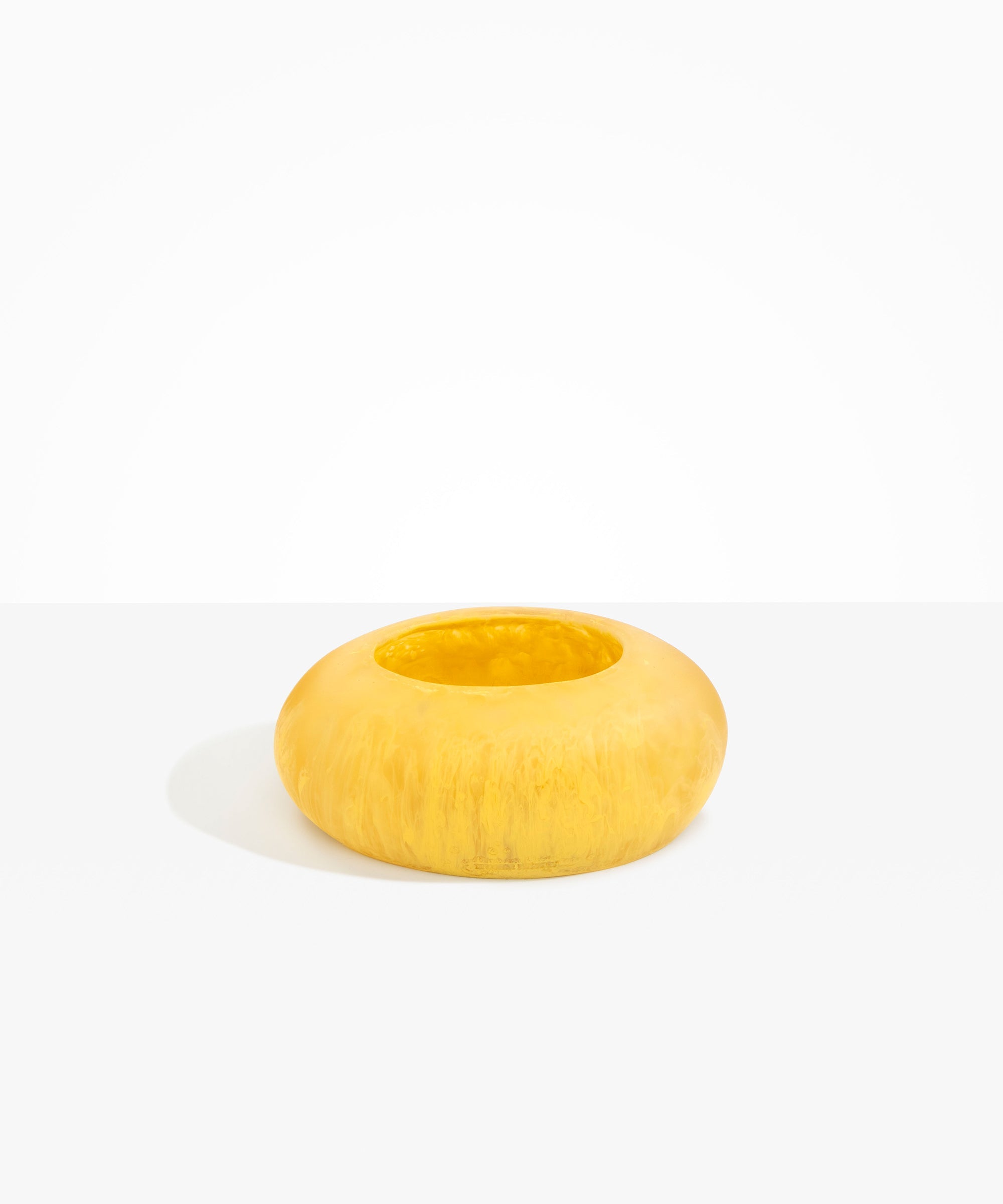 Dinosaur Designs VASRCKFLT flat rock vase POLLEN .