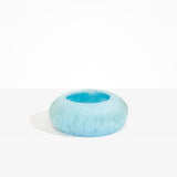 Dinosaur Designs VASRCKFLT flat rock vase POOL 