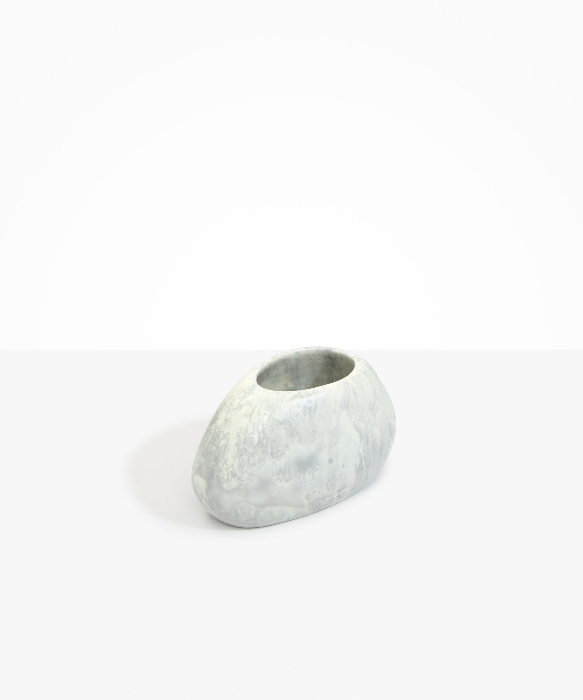 Dinosaur Designs VASRCKOVL Oval Rock Vase CLOUD