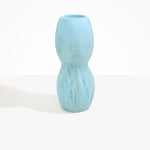 Dinosaur Designs Rock Totem Vase in Pool color resin