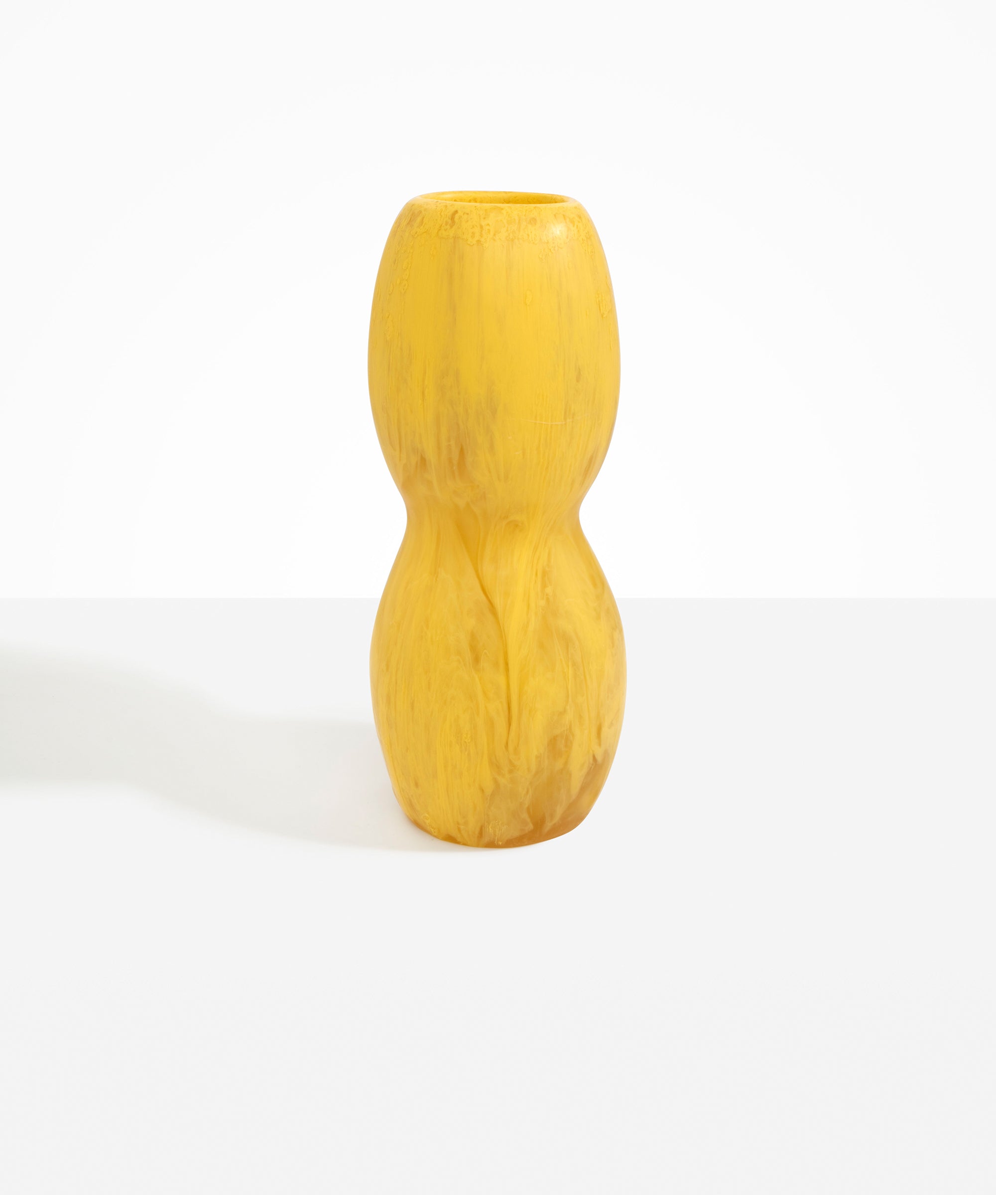 Dinosaur Designs Rock Totem Vase in Pollen color resin