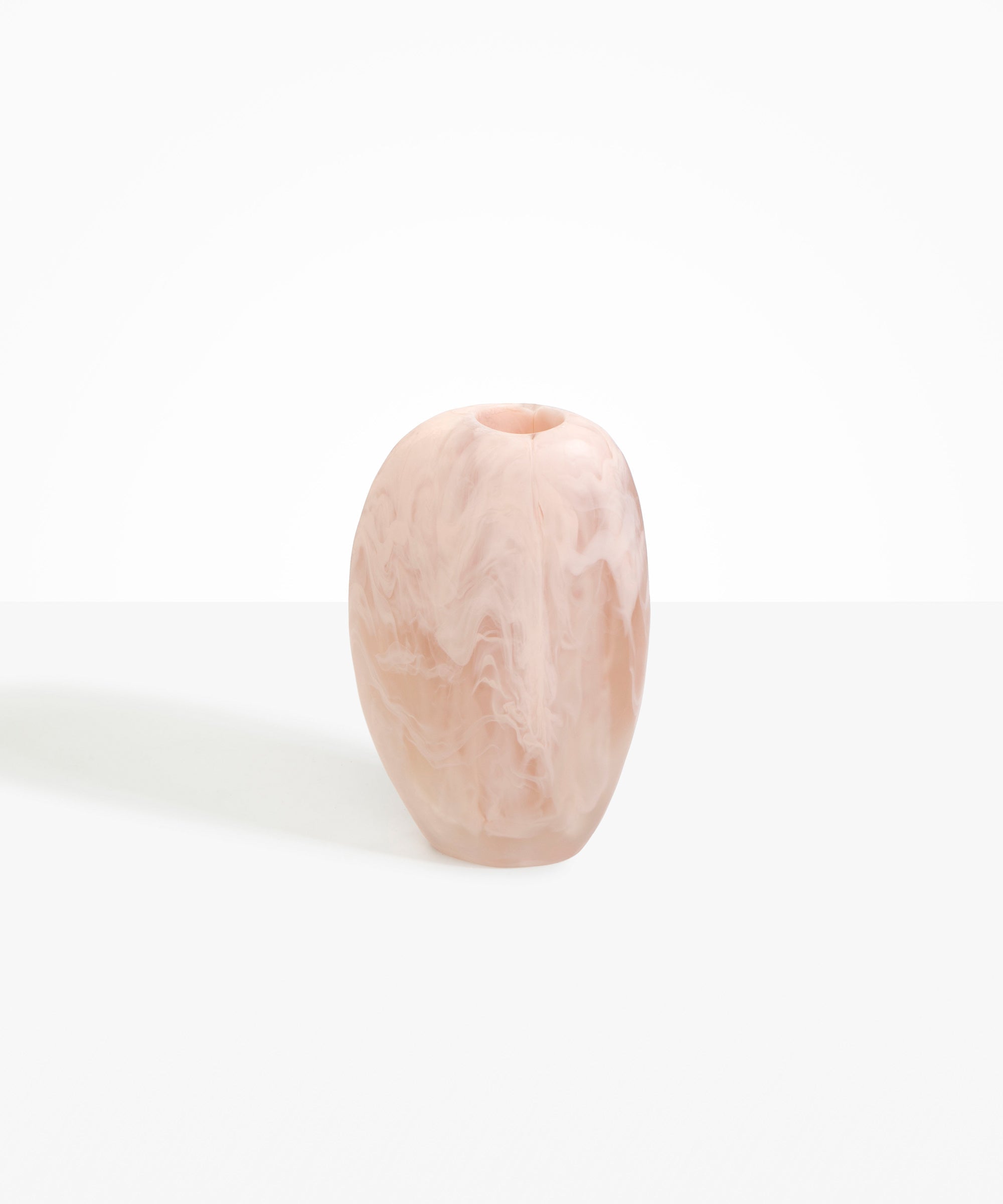 Dinosaur Designs VASSSBOLD Bold Skipping Stone Vase ROSE SWIRL.