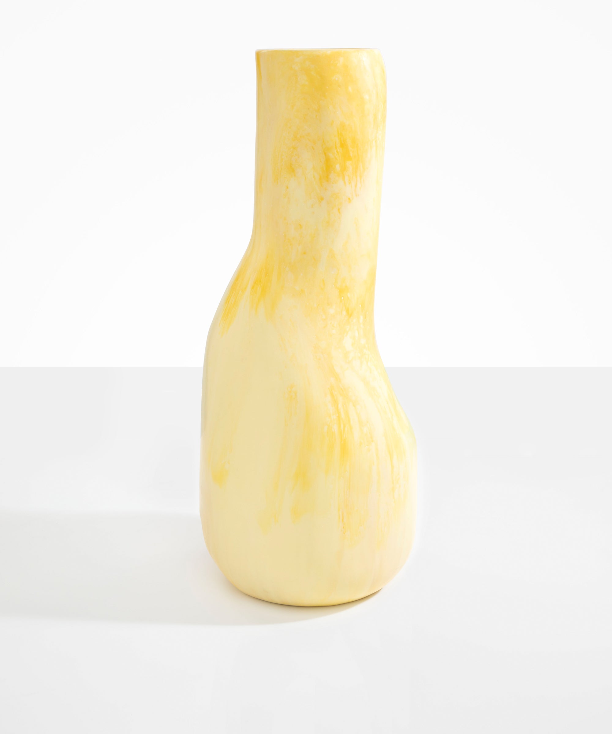 Dinosaur Designs Tall Studio Vase in Daisy Colour resin