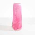 Dinosaur Designs Tall Pebble Vase in Shell Pink Colour resin.