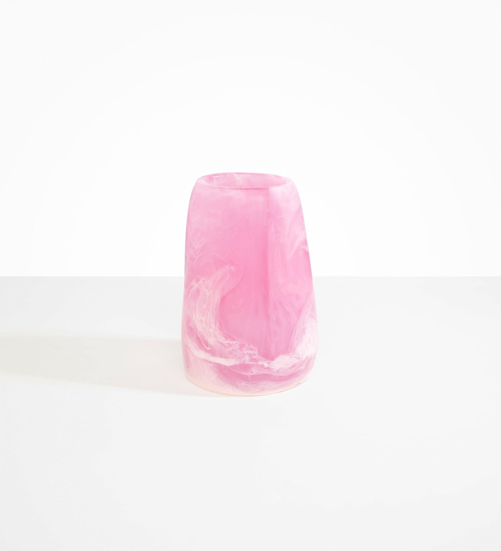 Dinosaur Designs Large Pebble Vase Vases in Shell Pink Colour resin