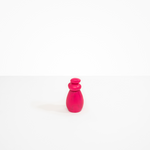 Dinosaur Designs Pepper Boulder Grinder in Flamingo Colour resin.