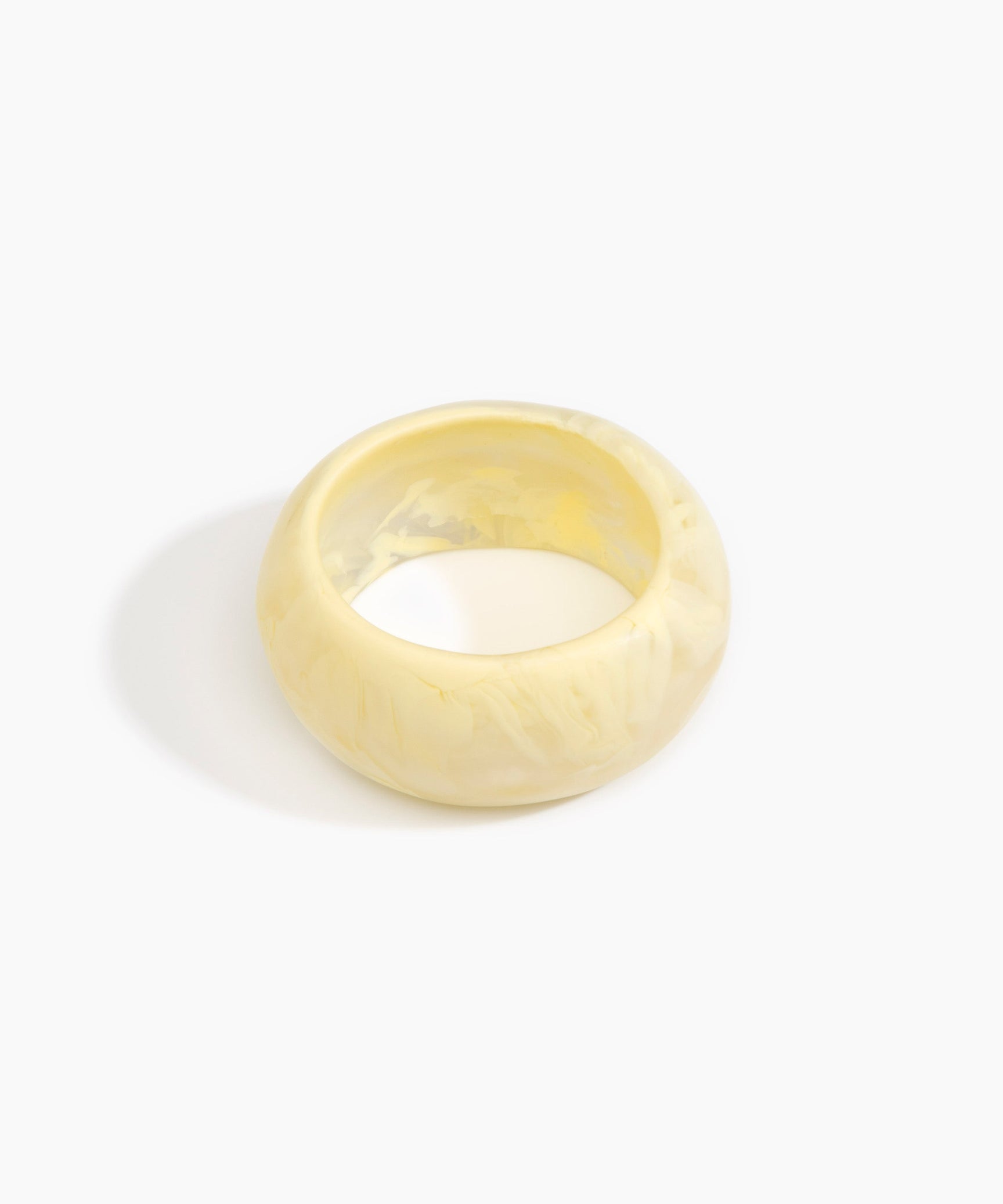 Oval Bangle Medium Strawberry Narrow Fit - Dinosaur Designs main image 1