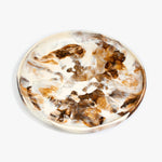 Dinosaur Designs BWLERTXLG Extra Large Earth Bowl in Light Horn brown colour resin.