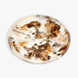 Dinosaur Designs BWLERTXLG Extra Large Earth Bowl in Light Horn brown colour resin.