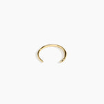 LO Collections Liquid Cuff in Nano-Coated Brass Material resin with Regular Fit..