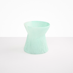 Dinosaur Designs Large Bow Vase in Mint color resin