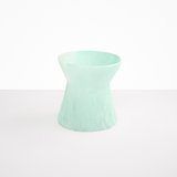 Dinosaur Designs Large Bow Vase in Mint color resin