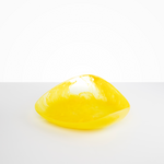 Dinosaur Designs Large Leaf Bowl Bowls in Citrus color resin