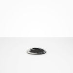 Dinosaur Designs Temple Side Plate in Black Marble Colour resin.