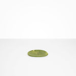 Dinosaur Designs Temple Side Plate in Olive Colour resin.