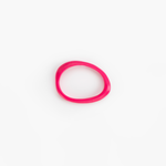 Dinosaur Designs Rock Wishbone Bangle in Flamingo Colour resin with Wide Fit.