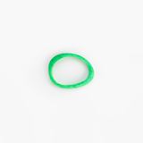 Dinosaur Designs Rock Wishbone Bangle in Leaf Colour resin with Wide Fit.