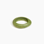 Dinosaur Designs SBRCKSML Small Rock Bangle OLIVE.