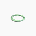 Dinosaur Designs SBRCKWBN Rock Wishbone Bangle MOSS.
