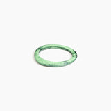 Dinosaur Designs SBRCKWBN Rock Wishbone Bangle MOSS.