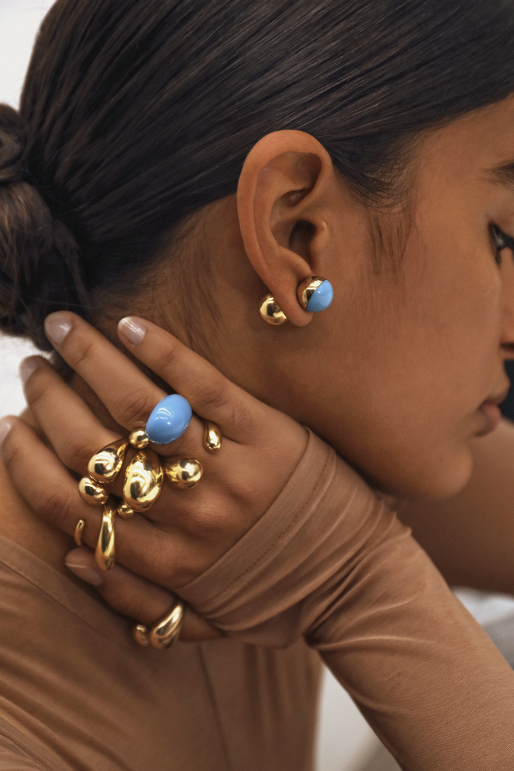 Dinosaur 2025 design earrings