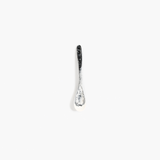 Dinosaur Designs Shell Spoon in White Marble Colour resin.