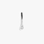 Dinosaur Designs Shell Spoon in White Marble Colour resin.