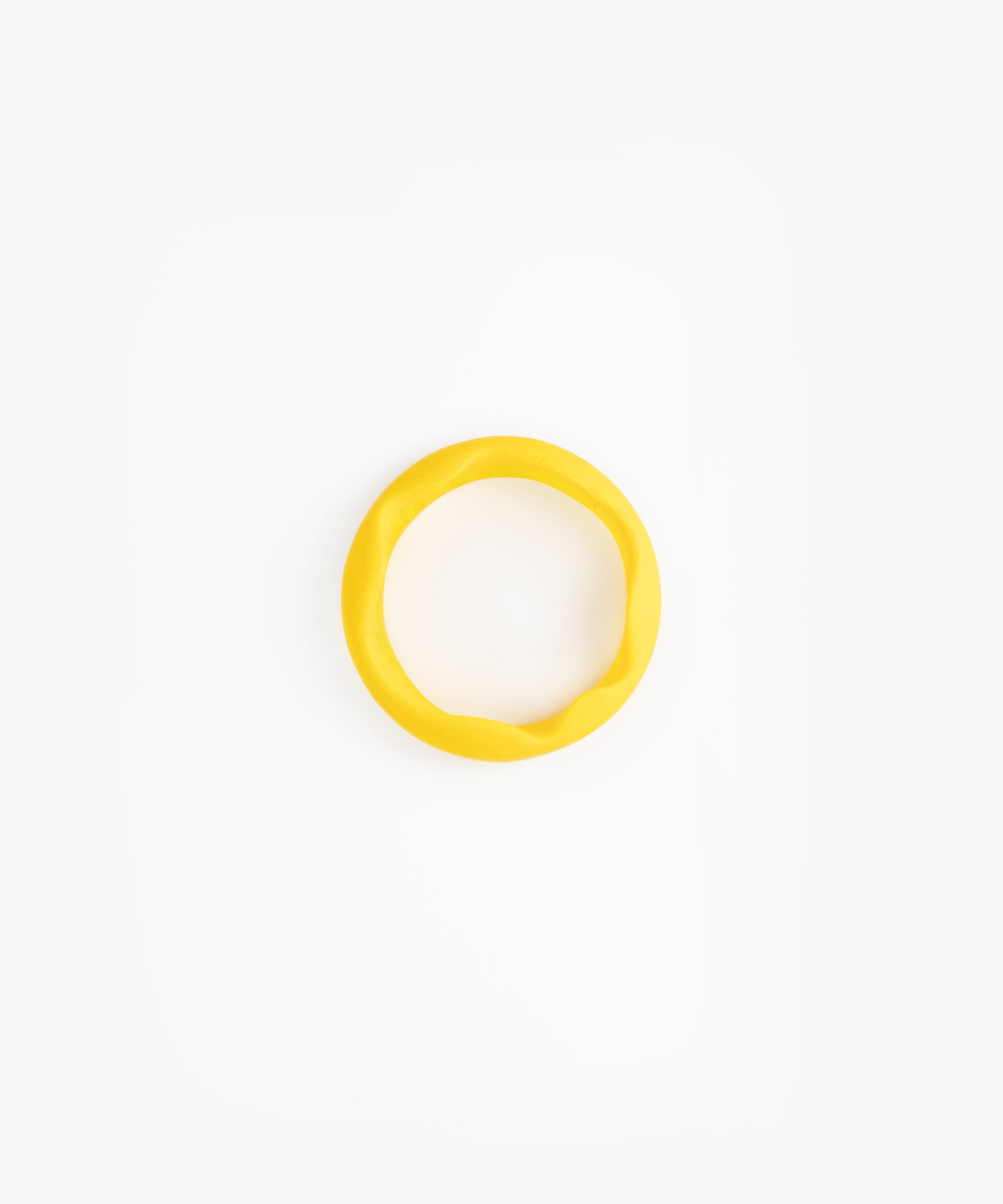 Dinosaur Designs Small Paradise Bangle Bracelets in Citrus color resin with Wide Fit