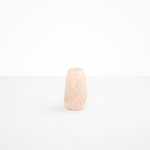 Dinosaur Designs Small Pebble Vase in Rose Swirl Colour resin..