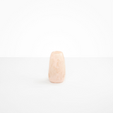 Dinosaur Designs Small Pebble Vase in Rose Swirl Colour resin..