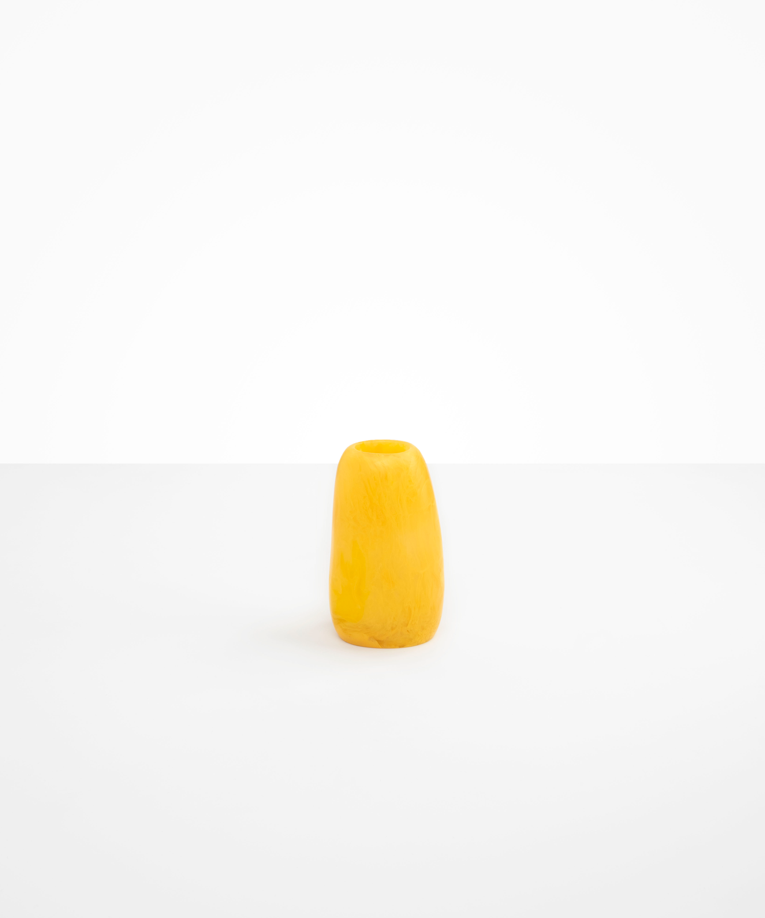 Dinosaur Designs Small Pebble Vase in Honeycomb Colour resin..