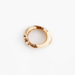 Dinosaur Designs Small Rock Bangle in Light Horn Colour resin with Wide Fit.