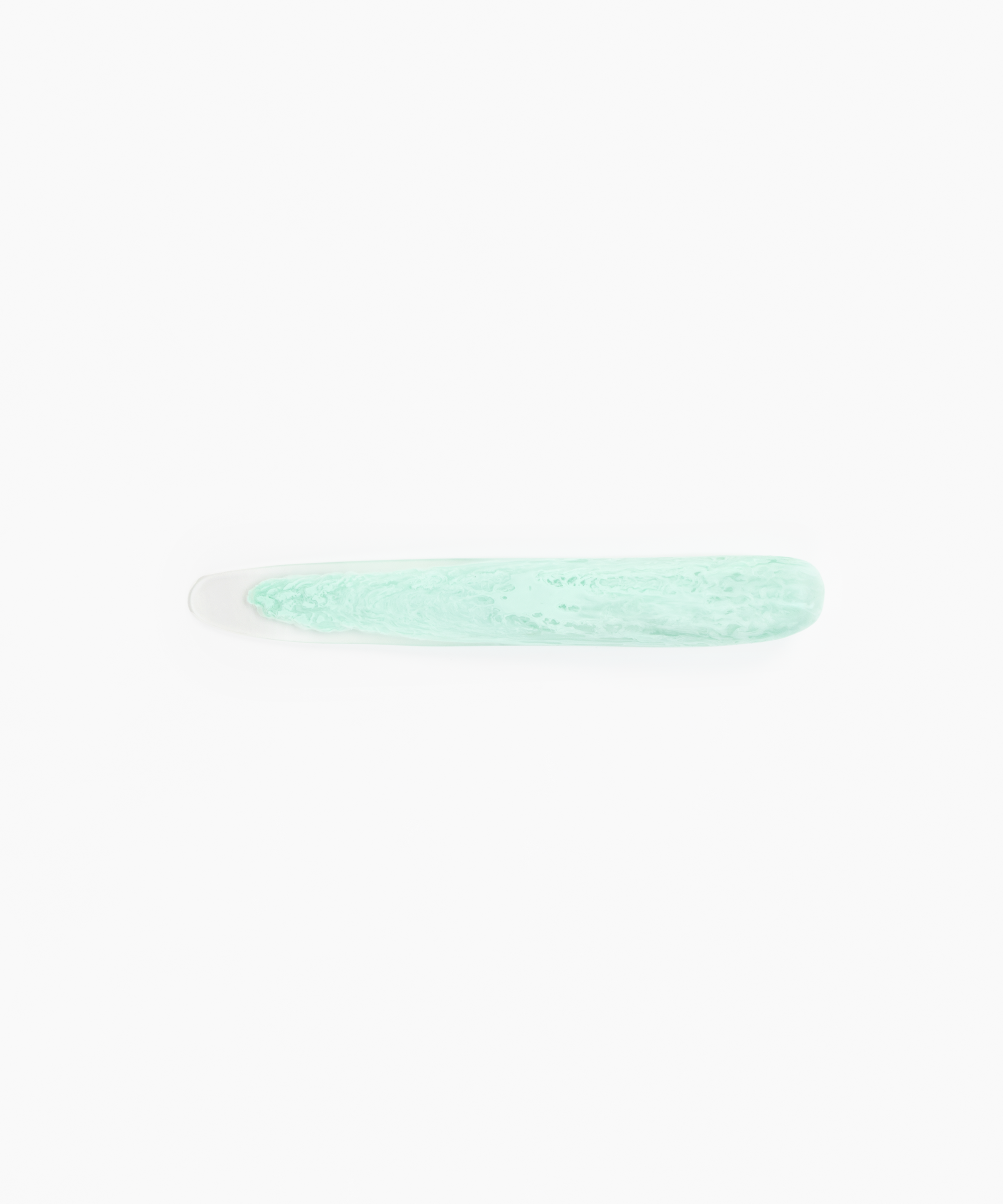 Dinosaur Designs Stone Cheese Knife in Mint Colour resin...