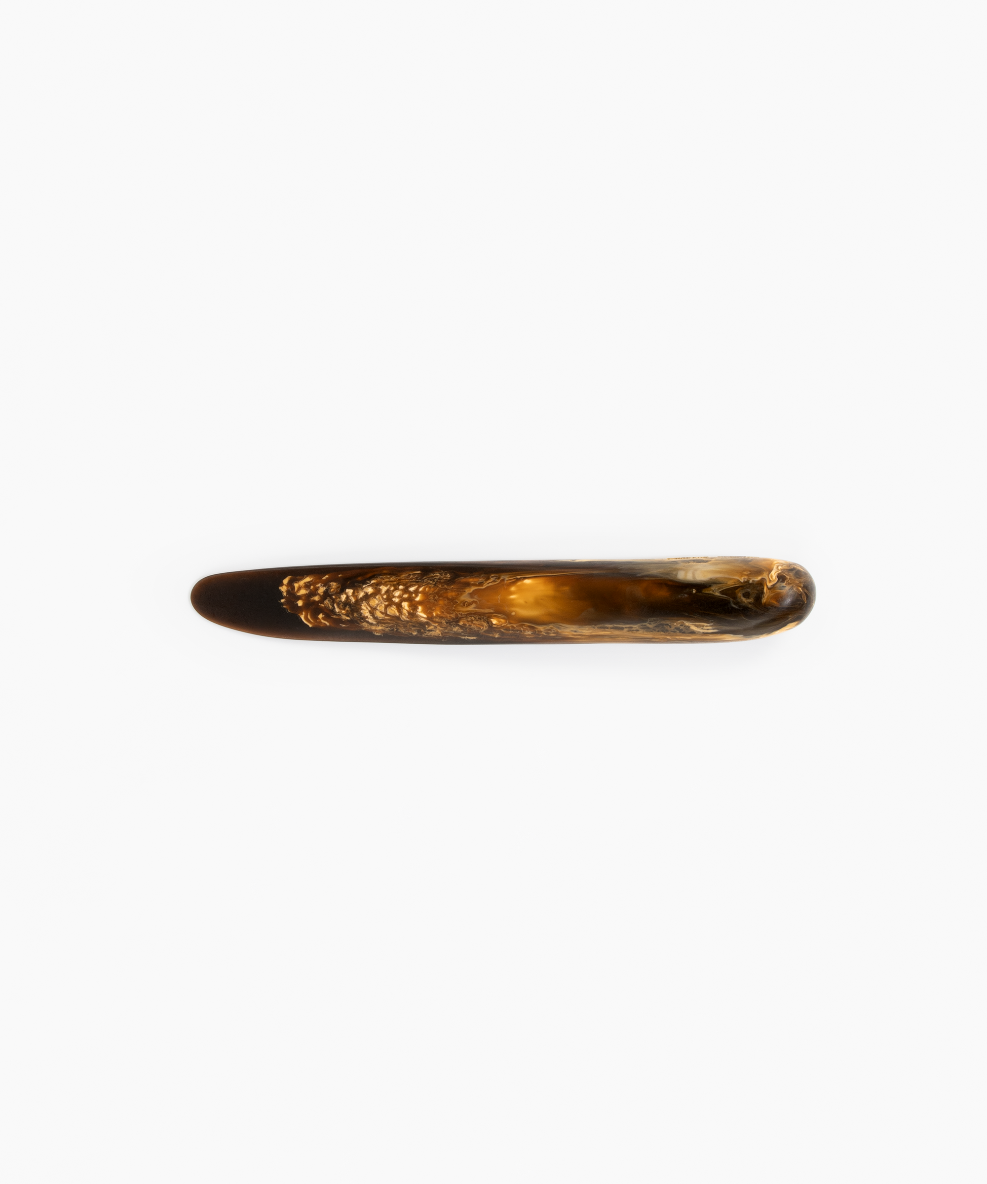 Dinosaur Designs Stone Cheese Knife in Dark Horn Colour resin...