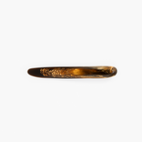 Dinosaur Designs Stone Cheese Knife in Dark Horn Colour resin.